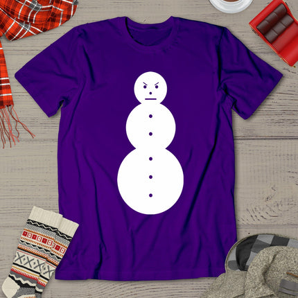 Funny Angry Snowman Shirt - The Jeezy Snowman T-Shirt