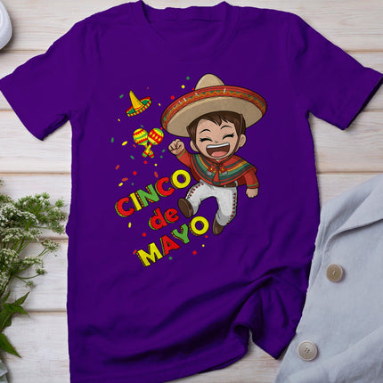 Cinco De Mayo For Kids Boys Mexican Design Awesome Fiesta T-Shirt