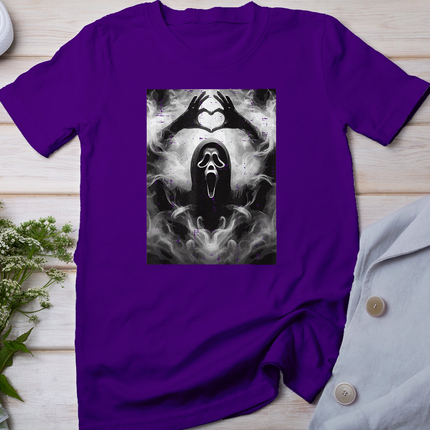 Halloween Horror Ghost Hand Heart Costume Men Women Kids T-Shirt