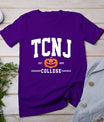 Tcnj The College Of New Jersey Arch Halloween Design Vintage T-Shirt