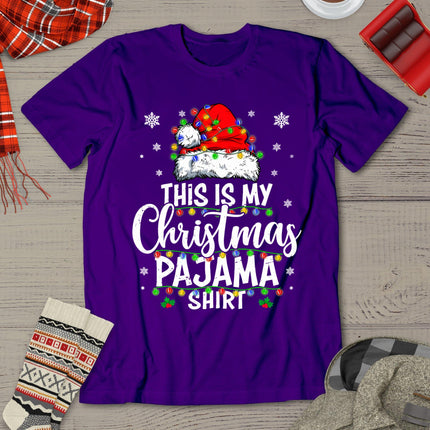 This Is My Christmas Pajama Shirt Lights Men Women Kid T-Shirt