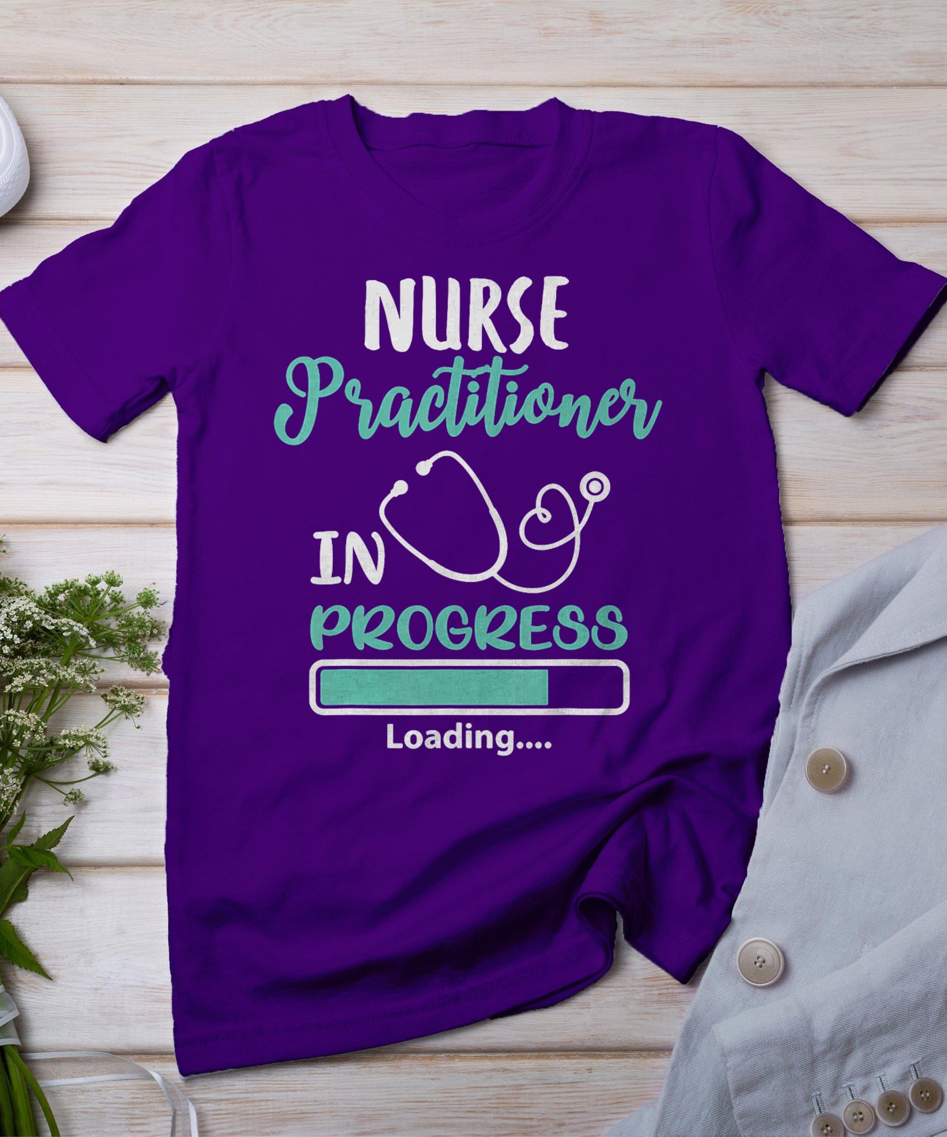 Nurse Practitioner In Progress Loading Training T-Shirt