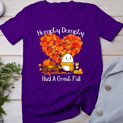 Humpty Dumpty Had A Great Fall Autumn Leaves Thanksgiving T-Shirt