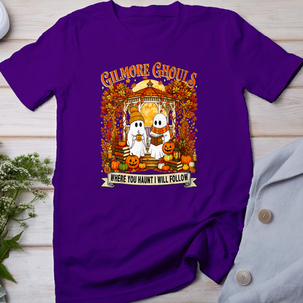 Gilmore Ghouls Where You Haunt I Will Follow Ghost Halloween T-Shirt