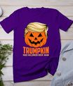 Trumpkin Make Halloween Great Again Funny Sarcastic Saying T-Shirt