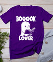 Booook Lover Cute Ghost Bookworm Book Lover Halloween T-Shirt