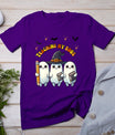 Womens Teaching My Boos Halloween Teacher Ghost Fall Holiday T-Shirt