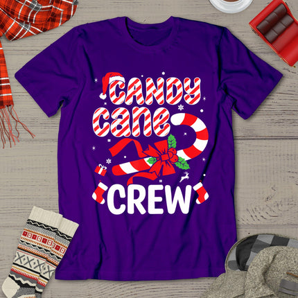 Candy Cane Crew - Funny Christmas Holiday Men Women T-Shirt