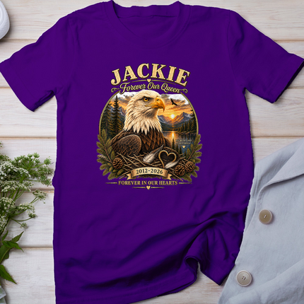 Jackie and Shadow Eagle Family Nature T-Shirt
