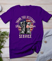 Thank You Veterans For Your Service Veterans Day T-Shirt