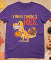 Turkeysaurus Rex Dab Turkey Dino Toddler Boys Thanksgiving T-Shirt