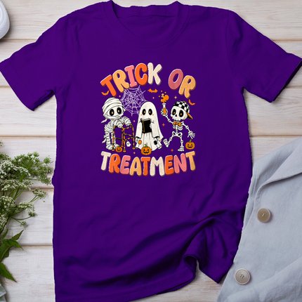Trick or Treatment PT Physical Therapy Ghost Halloween 2026 T-Shirt