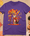 It's Fall Y'All Cat Leaf Fall Tree Hello Autumn Thanksgiving T-Shirt