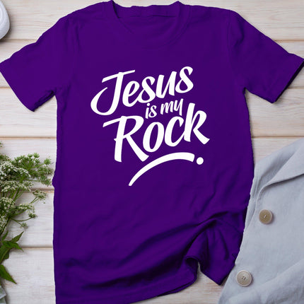 Jesus Is My Rock For Believers Christ And God T-Shirt