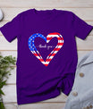 Thank You For Your Services Patriotic - Heart Veterans Day T-Shirt