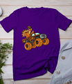 Thanksgiving Turkey Riding Monster Truck Boys Kids T-Shirt