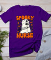 Groovy Spooky Nurse Retro Halloween Nurse Fall Scrub Women T-Shirt