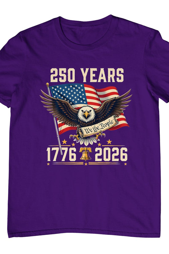 250 Anniversary Usa Patriotic Eagle 250th 4th Of July 2026 T-Shirt