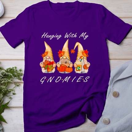 Funny Thanksgiving Shirts For Women Gnome - Gnomies Lover T-Shirt