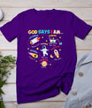 God Says I Am Outer Space Themed Bible Christian Kids Boys T-Shirt