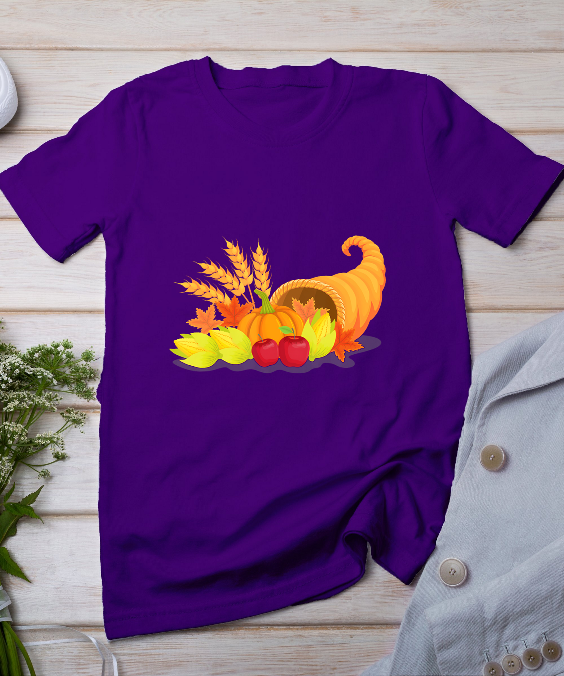 Thanksgiving Cornucopia Tshirt