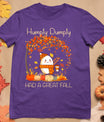 Humpty Dumpty Had A Great Fall Thanksgiving Autumn Halloween T-Shirt