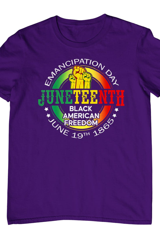 Juneteenth African American Freedom 1865 Black History Month T-Shirt