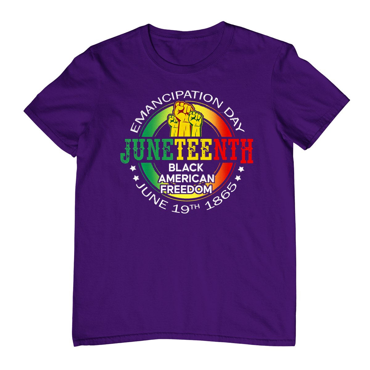 Juneteenth African American Freedom 1865 Black History Month T-Shirt