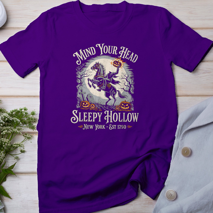 Vintage Mind Your Head Sleepy Hollow Headless Horseman T-Shirt
