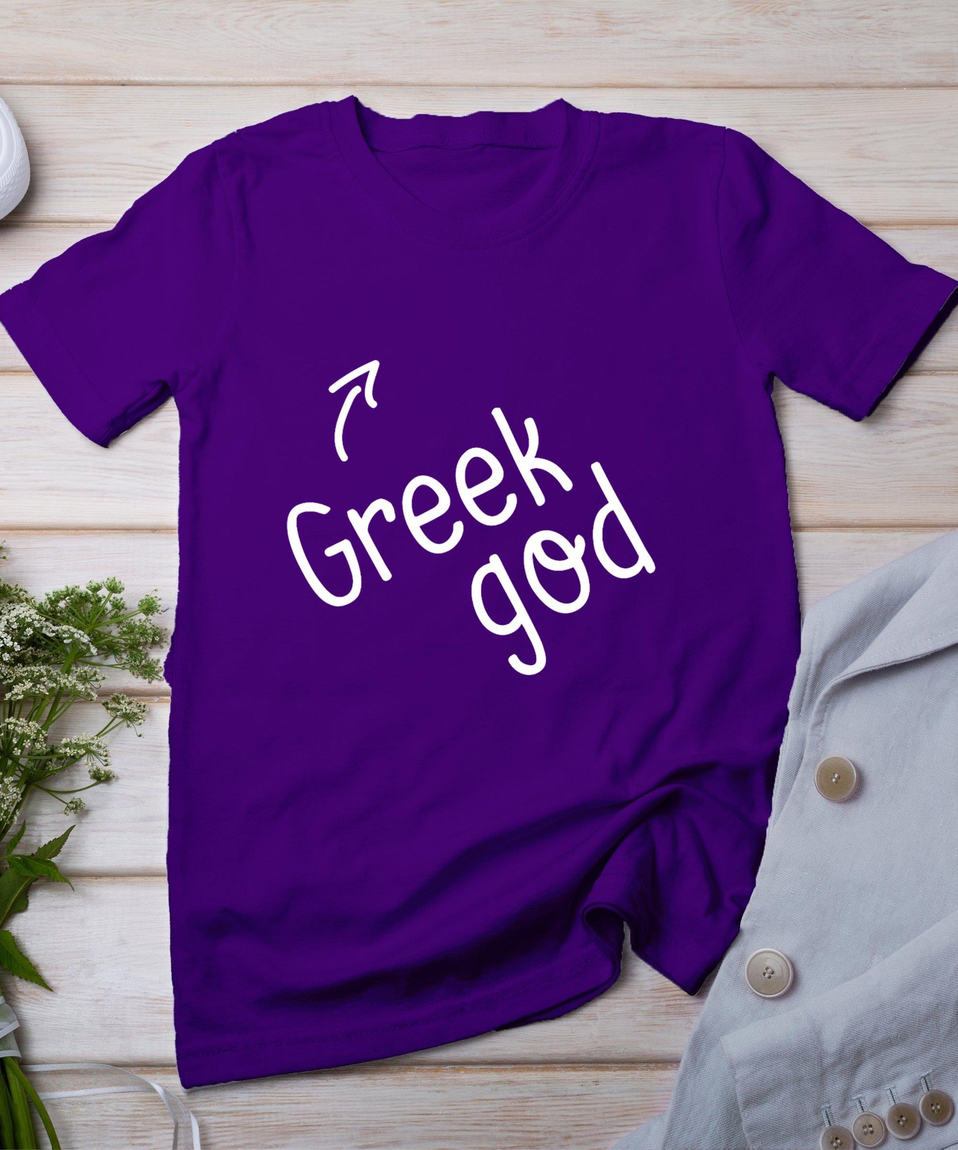 Greek God Halloween Costume Greek Mythology Lover Men Boys T-Shirt