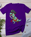 Pirate Dinosaur T Rex Funny Tyrannosaurus Halloween T-Shirt