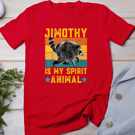 Jimothy Raccoon is My Spirit Animal Raccoon Meme T-Shirt