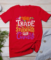 Will Trade Students For Candy Teacher Cute Halloween Costume T-Shirt