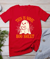 This Is Some Boo Sheet Ghost Retro Funny Halloween Costume T-Shirt