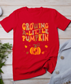 Vintage Growing A Little Pumpkin Thanksgiving Pregnancy T-Shirt