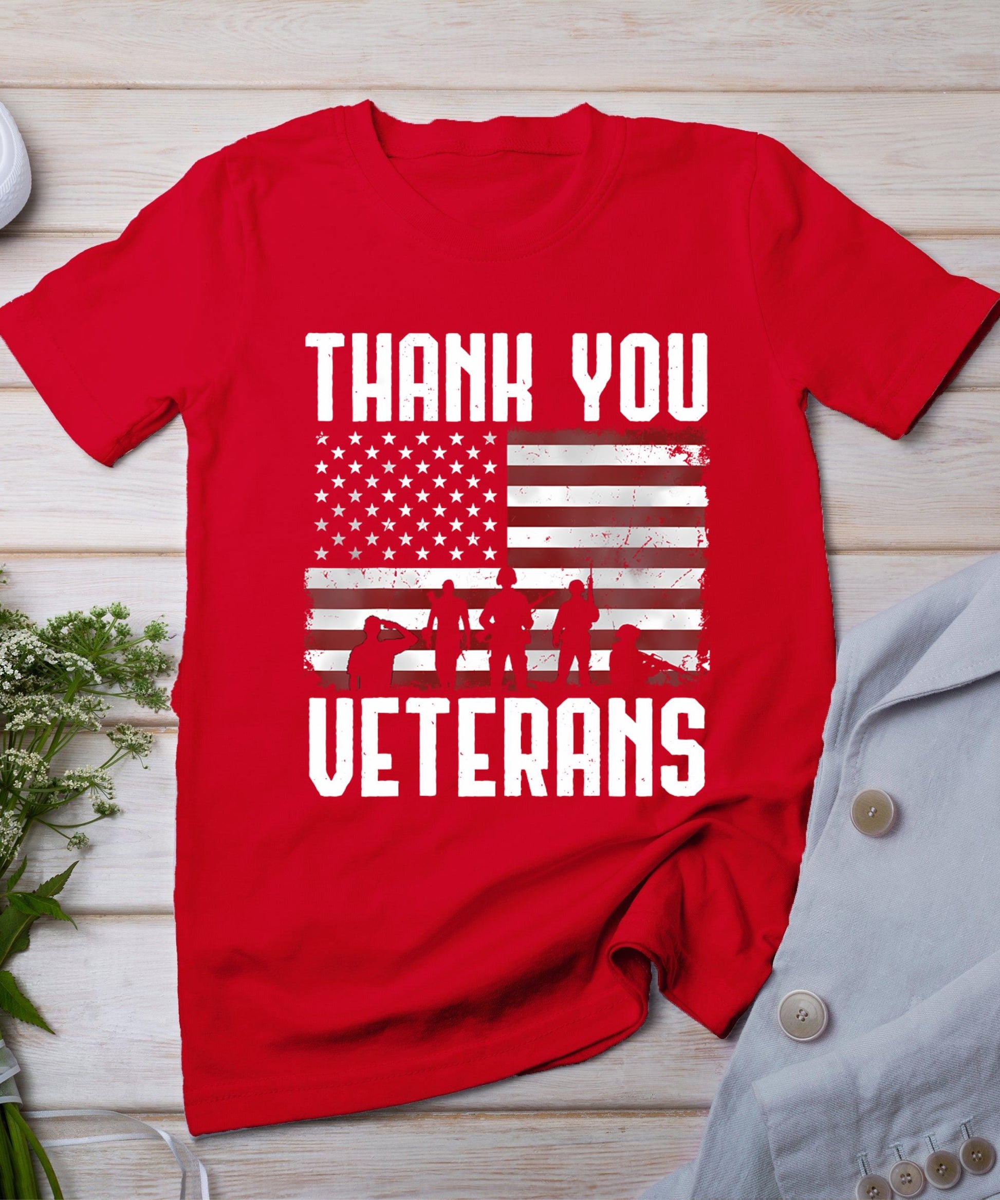 Veterans Day Gifts Thank You Veterans Proud T-Shirt