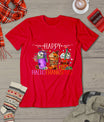 Happy Hallothanksmas Halloween Thanksgiving Christmas T-Shirt