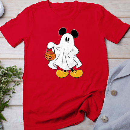 Halloween Mouse Ghost Costume Trick-or-Treat T-Shirt