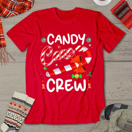 Candy Cane Crew Funny Christmas Candy Lover X-Mas Gifts T-Shirt