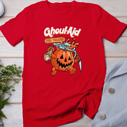 Cool Ghoul Aid Funny Ghoul Pumpkin Cute Meme Halloween T-Shirt