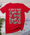 Dermatology Nurse Christmas 12 Days Of Derm Funny T-Shirt