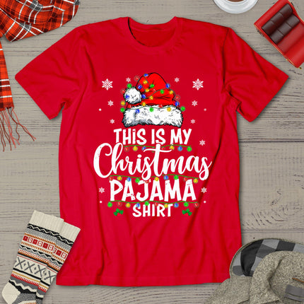This Is My Christmas Pajama Shirt Lights Men Women Kid T-Shirt