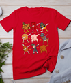 Dabbing Turkey T Rex Pilgrim Thanksgiving Boys Kid Funny Dab T-Shirt