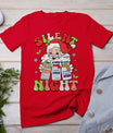 Retro Silent Night Icu Nurse Christmas Intensive Care Unit T-Shirt