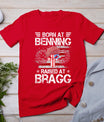 Born At Ft Benning Raised Fort Bragg Airborne Veterans Day T-Shirt