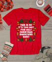 Too Hot Ugly Christmas Sweaters Funny Xmas Men Women Family T-Shirt