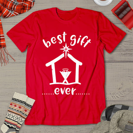 Christian Christmas Shirt Best Gift Ever Jesus Story T-shirt