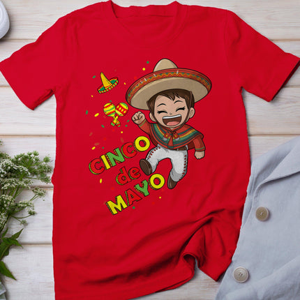 Cinco De Mayo For Kids Boys Mexican Design Awesome Fiesta T-Shirt