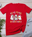 Cute Ghost Book Read More Books Funny Teachers Halloween T-Shirt