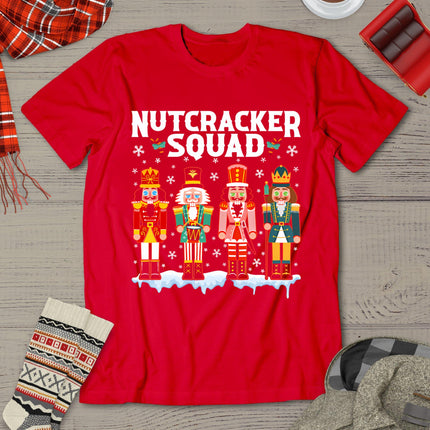 Nutcracker Squad Holiday Christmas Xmas Pajama T-Shirt